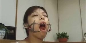 Asian Teen Gagged With Cock