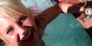 Sexy reality blondes suck and fuck