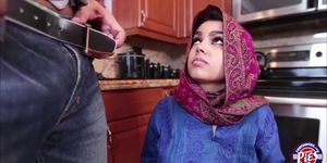A Busty Arab teen Ada gets fucked in missionary