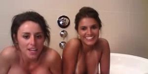 Sexy busty teen lesbians on webcam
