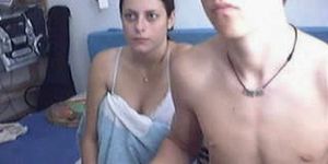 Teen couple fucking on webcam 1