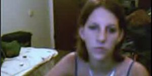 Hot teen girl on webcam