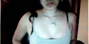 Babe Undressing Webcam