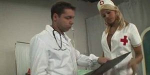 blonde nurse perfect tits