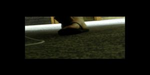 Candid Campus Feet (Library)