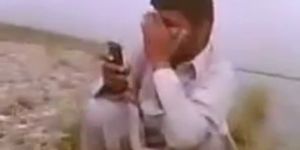 Pakistani guys making video of friend shaving cock