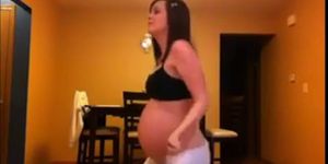 pregnant dance teen