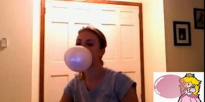 My Crazy Big bubbles gum ( training for bubbles of slav