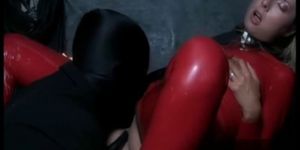 Nice Girl Fucked in Red Latex