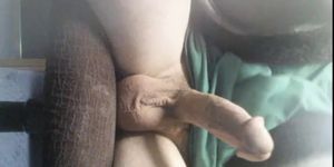 another vid of my hard cock blowing
