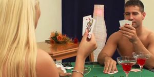 Misty Mild cocksucking after pokergame
