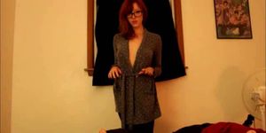 Teen Red Head Loves to Suck