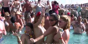 crazy party milf naked pool party