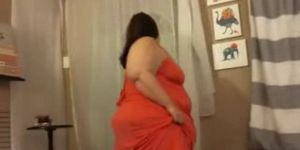gorgeous SSBBW topless in skirt #2