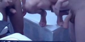 Three Fucking Cute Boys Cum On Cam,Shower Show (Big Loa