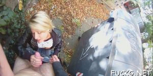 Picked up teen babe gets banged hardcore on spy cam