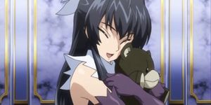 Busty anime shemale caught and hot drilled by tentacles