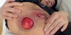 Apple in your ass gape