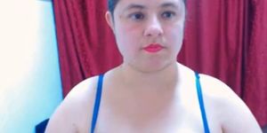 bbw latina  huge tits webcam