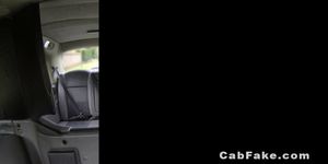 Young babe anal banged in fake taxi pov