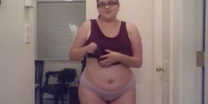 Chubby Girl Stripping 2