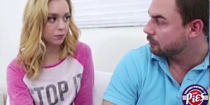 Perfectly pretty petite teen Lucy Tyler gets ass fuck
