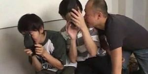 japanese  teen have fun with 4 guys part-1