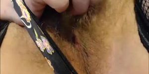 Another Hairy Blonde Pusy CloseUp