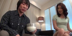 Marina Matsumoto gets fucked until a huge creampie end