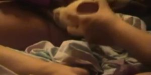8 Month Pregnant Wife Fisting Large Hand Dildo