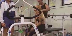 Cassandra Wild - Gym Threesome