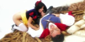 Snow white getting hard fucked