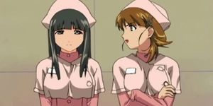 Busty anime nurse hard fucking by naughty doctor