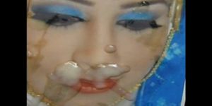 Gman Cum on Face of a Pakistani Slut in Hijab (tribute)