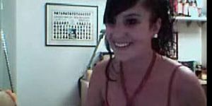 Laura on webcam 2