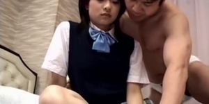 Schoolgirl Saotome gets fucked hard