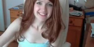 Perfect young redhead free live