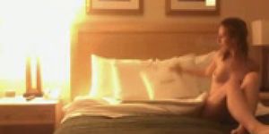 Beautiful Young Blonde Fucking in Hotel Room