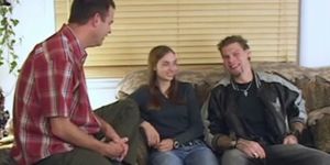 Skinny Teen sister With Nice Tits Fucks As Not Brother 