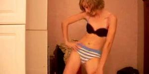 Cute Girl Make A Hot Striptease, Webcam Hottie!!