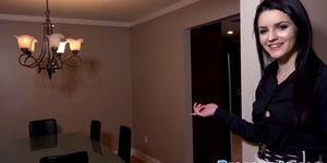 Beginner realtor pussypounded by boss