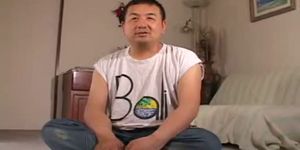 Japanese mature man