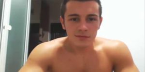 hot twink shows off his nice cock and body for you on w