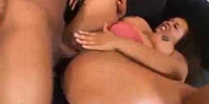 Black busty bbw get fucked in her ass