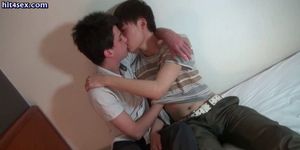 Asian gays kissing and making love