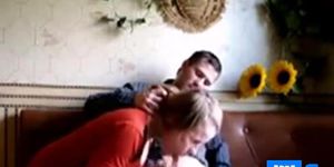 Russian couple homemade video