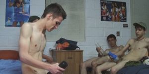 College plebs use toys for initiation