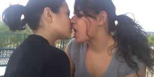 Lesbian kiss - 4