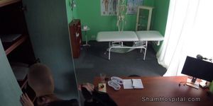 Doctor caught sexy thief then fucks her