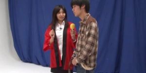 Japanese babes in weird fingering game